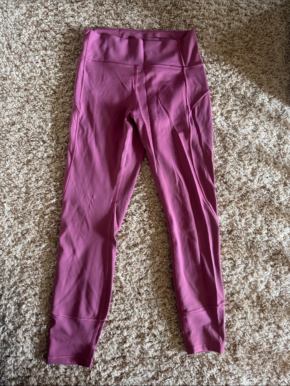 lululemon athletica Girls' High-Waist Plum Active Leggings